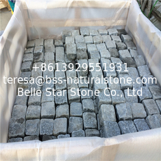 China China Granite Dark Grey G654 Granite Cube Stone 6 Surface Natural &amp; Tumbled in 10x10x5cm supplier