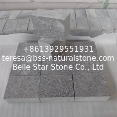 China China Granite Dark Grey G654 Granite Cube Stone G654 Pavers Flamed Surface 10x10x5cm supplier