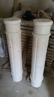 China Marble Ionic Column Guangxi White Marble Roman Column China Carrara Marble Doric Column supplier