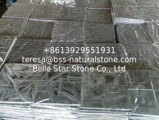 China Black Slate Mosaic Natural Stone Mosaic Black Slate Wall Mosaic Slate Floor Mosaic Pattern supplier
