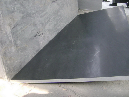 China Honed Black Slate Tiles &amp; Slabs Black Slate Wall Tiles Charcoal Slate Window Sills supplier