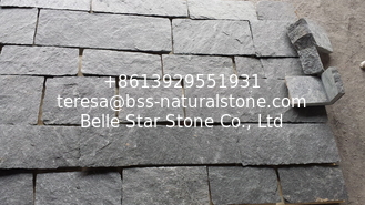 China Black Quartzite Tiles Natural Quartzite Stone Wall Cladding Quartzite L Corner Stone supplier