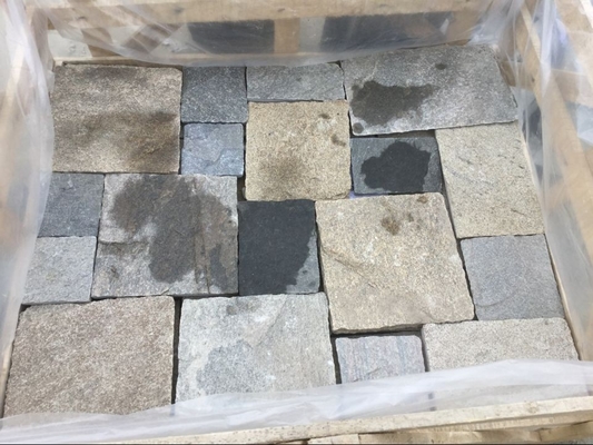 China Granite/Quartzite Wall Cladding Natural Stone Wall Tiles Real Stone Retaining Wall L Corner Stone supplier