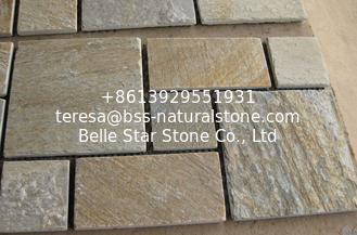 China Oyster Split Face Slate Flagstone Patio Natural Slate Paving Stone Oyster Flagstone Walkway Pavers supplier