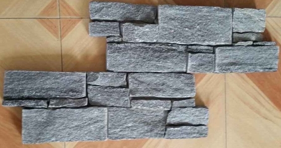 China Pure Grey Slate Culture Stone,Cemented Grey/No Rust Slate Stacked Stone,Natural Z Stone Cladding supplier