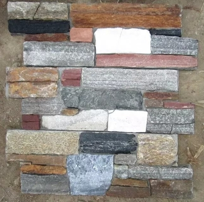 China Multicolor Z Stone Cladding,Natural Stacked Stone,Outdoor Stone Veneer,Indoor Stone Panel supplier