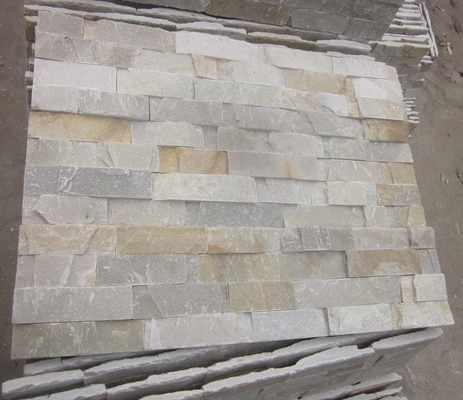China Oyster Mushroom Face Slate Stacked Stone,Indoor Oyster Culture Stone,Outdoor Oyster Ledgestone supplier