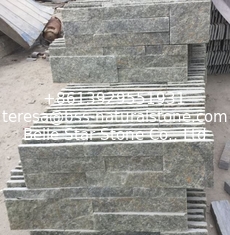 China Green Quartzite S Clad Stone Panel,Indoor S Clad Culture Stone,Outdoor S Clad 18x35 Stacked Stone supplier