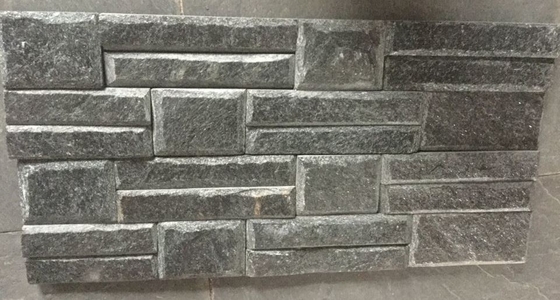 China Green Quartzite of Beveled Edges Culture Stone,Indoor Stacked Stone,Outdoor Stone Veneer Panels supplier