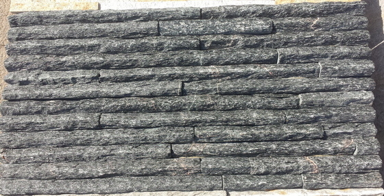 China Black Mountain Face Quartzite Culture Stone,Outdoor Landscaping Stone Cladding,Pattern Stone Veneer supplier