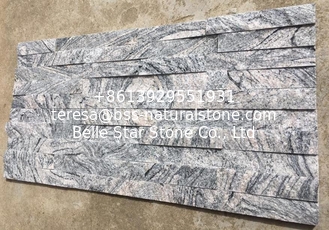 China China Juparana Granite Culture Stone,Multicolour Grain Ledgestone,Grey Granite Stacked Stone,Stone Cladding,Stone Veneer supplier