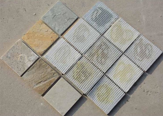 China Oyster Quartzite Mosaic,Natural Stone Mosaic Pattern,Mosaic Wall Tiles,Interior Stone Mosaic supplier