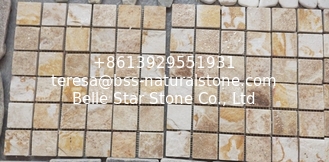 China New Oyster Quartzite Mosaic,Natural Stone Mosaic Pattern,Mosaic Wall Tiles,Interior Stone Mosaic supplier