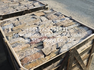 China Mixed Colors Quartzite Field Stone,Quartzite Field Stone Veneer,Natural Loose Ledgestone,Random Stone Cladding supplier