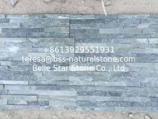 China Green Slate Culture Stone Green Slate Ledge Stone Slate Wall Panel Slate Thin Stone Veneer supplier
