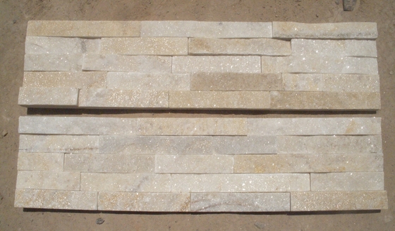 China Ivory White Quartzite Stone Panels,Milk White Quartzite Stacked Stone,Off-White Quartzite Culture Stone,Stone Veneer supplier
