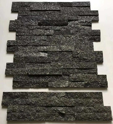 China China Black Galaxy Granite Zclad Stacked Stone,Granite Culture Stone,Black Galaxy Stone Cladding,Thin Stone Veneer supplier