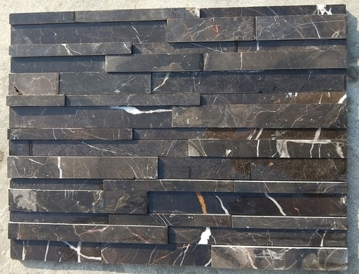 China Emperador Dark Marble Culture Stone,China Marble Stacked Stone,Real Stone Cladding,3D Stone Veneer,Stone Panels supplier