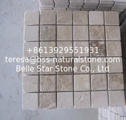 China Chinese Travertine Mosaic,Stone Mosaic Tiles,Mosaic Wall Stone,Marble/Limestone Mosaic Tile supplier