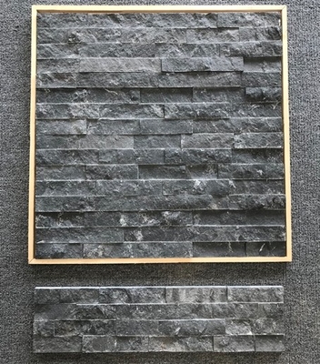 China Blue Limestone Stacked Stone,Ledger Panels,Thin Stone Veneer,Black Zclad Stone Panels supplier
