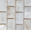Handmade Beautiful Sea shell Wall Mosaic Freshwater Sea Shell Mosaic Pattern 10x20mm supplier