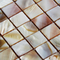Handmade Beautiful Sea shell Mosaic Freshwater Shell Mosaic Colorful Small Pieces 20x20mm supplier