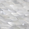 Natural Seashell Wall Covering Trochus Shell Decorating Wall Panel Rhombus Piece 10x20mm supplier