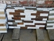 White Quartzite &amp; Rust Slate Stone Veneer Ledge Stone Panel Culture Stacked Stone Cladding supplier