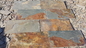 China Multicolor Slate Floor Tiles Rusty Slate Paving Stone for Walkway Driveway supplier