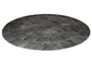 Chinese Black Slate Circle Stone Charcoal Slate Medallion Slate Paving Stone Yard Pavers supplier