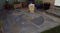 Rusty Slate Medallion Multicolor Slate Floor Circle Stone Paving Stone for Yard supplier