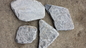 Tumbled Blue Quartzite Random Flagstone Crazy Stone Irregular Flagstone Paving Stone supplier