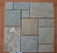 Oyster Split Face Slate Flagstone Patio Natural Flagstone Mosaic Wall Oyster Paving Stones supplier