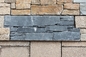 Charcoal Slate Z Stone Cladding Carbon Black Slate Stone Veneer Natural Wall Panel Ledgestone supplier