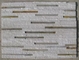 White Quartzite Yellow Sandstone Black Quartzite Waterfall Shape Ledgestone,Retaining Wall Panel supplier