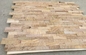 Wooden Sandstone Z Stone Panel,Yellow Thin Stone Veneer,Outdoor Culture Stone Cladding for Wall supplier