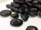 Polished Black Pebble Stones,Black Cobble Stones,Black River Stones,Cobble River Pebbles,Landscaping Pebbles supplier