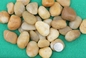 Polished Pebble Stones,Yellow Cobble Stones,Yellow River Stones,Cobble River Pebbles,Landscaping Pebbles supplier
