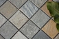 Oyster Quartzite Mosaic,Natural Stone Mosaic Pattern,Mosaic Wall Tiles,Interior Stone Mosaic supplier