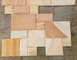 Multicolor Sandstone Mushroom Face Wall Cladding,Sandstone Wall Tiles,Sandstone Wall Panels supplier