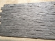 Split Face Slate Stacked Stone,Riven Black Slate Stone Cladding,Thin Stone Veneer,Black Slate Zclad Stone Panels supplier