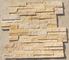 Yellow Sandstone Ledger Panels,China Sandstone Veneer,Yellow Stacked Stone,Real Stone Cladding,Culture Stone supplier