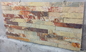 Rust Yellow Slate Culture Stone,Split Face Slate Stone Cladding,Riven Slate Stacked Stone,Thin Stone Veneer,Ledger Panel supplier