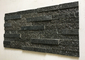 China Black Galaxy Culture Stone,Black Galaxy Granite Stone Cladding,Natural 3D Stacked Stone,Stone Wall Panels supplier