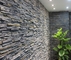 Black Mixed Rusty Slate Cemented Stacked Stone,Slim Slate Culture Stone,Natural Zclad Stone Cladding,Indoor Wall Panel supplier
