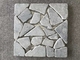 Blue Limestone Gravels on Net,Meshed Flagstone,Grey Walkway,Flagstone Pavers,Wall Tiles supplier